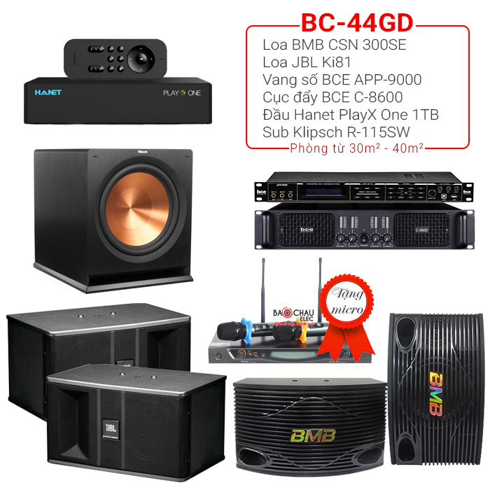 Tham khảo thêm những bộ dàn karaoke hay, giá tốt nhất tại Bảo Châu Elec