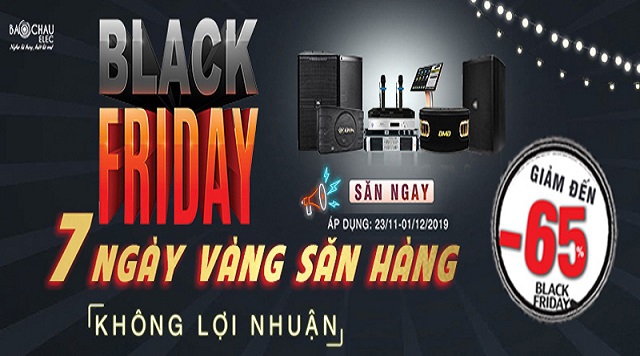 Giảm giá thiết bị âm thanh cực sốc 65% trong tuần lễ Black Friday