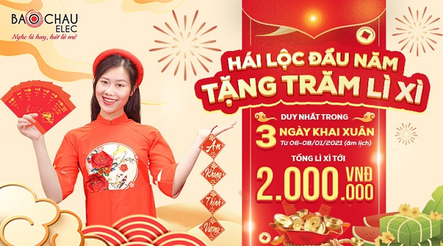 Hái Lộc Đầu Năm - Nhận Ngay 2 Triệu Lì Xì từ Bảo Châu Elec