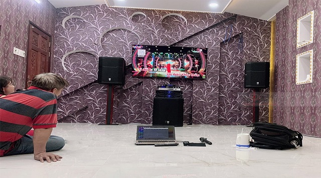 Lắp Đặt Dàn Karaoke Cho Gia Đình Anh Hiệp Ở Cần Thơ