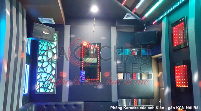 Lắp đặt dàn karaoke Vip gần khu công nghiệp Nội Bài