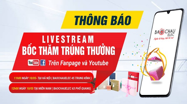 Thông báo thời gian bốc thăm trúng thưởng chương trình Tưng bừng đại lễ, trúng quà thật dễ