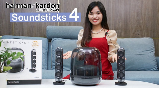 Đánh giá Loa Harman Kardon Soundstick 4, Loa bluetooth Chính Hãng, biểu tượng vượt thời gian