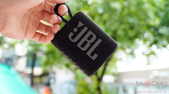 Loa JBL Go 3: Loa bé hét to, chống nước khỏi lo