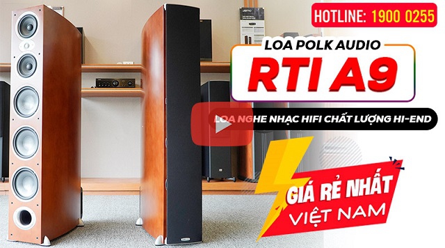 Loa Polk Audio RTi A9 - Loa Mỹ nghe nhạc chất Hi-End Giá Rẻ Nhất