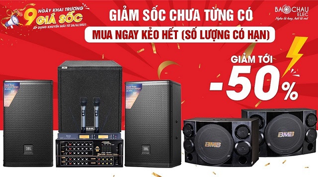 Mua ngay kẻo lỡ - Sản Phẩm giá Sốc chỉ có trong 9 ngày khai trương