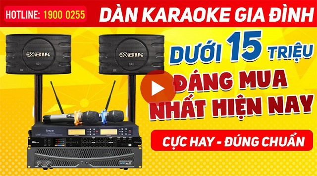 Dàn karaoke gia đình 2021-04 dưới 15 triệu đáng mua nhất hiện nay, cực hay, đúng chuẩn