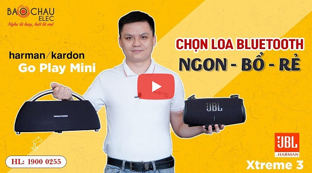 Loa JBL Xtreme 3 vs Harman Kardon GO PLAY MINI - Khi Loa hot đấu nhau, Liệu loa nào hơn?