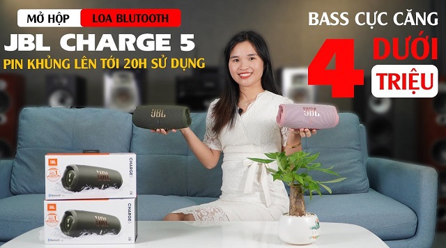 Đánh giá Loa JBL Charge 5 mới nhất 2021 - Âm cuồng nộ, Pin khủng 20h, Kháng nước IP67