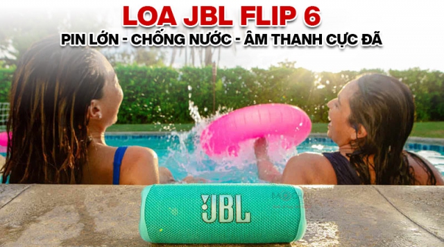 Đánh giá Loa JBL Flip 6: Pin lớn, chống nước, âm thanh cực đã