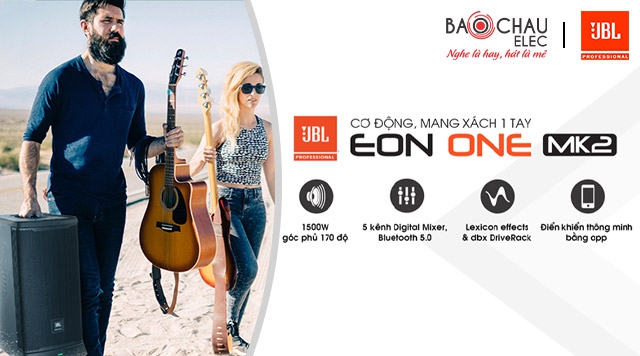 JBL Professional giới thiệu Loa cột PA JBL EON ONE MK2