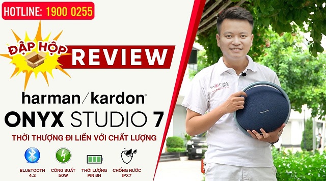 Loa Đẹp, Nghe Phê - Harman Kardon Onyx Studio 7 Loa di động Mới Nhất 2021