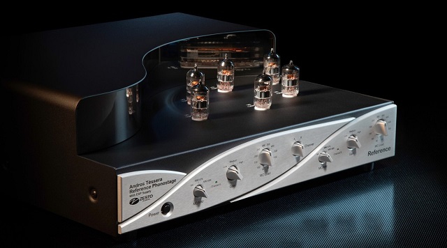 Phono pre amply Zesto Andros Téssera nâng cấp bản Reference, đổi mạch, dùng thêm đèn 12DW7