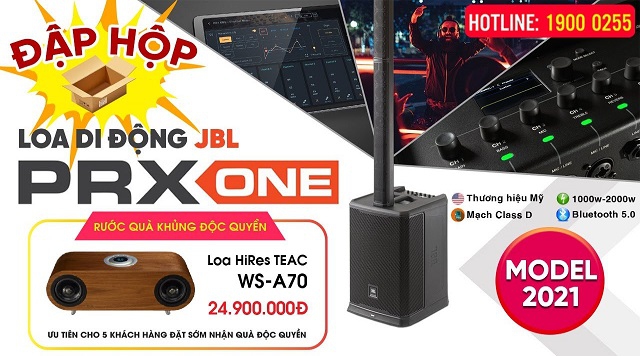 REVIEW KHỦNG LONG BẠO CHÚA LOA JBL PRX ONE - 2000W, Mixer - ALL-IN-ONE, Karaoke, Nghe Nhạc, Phim
