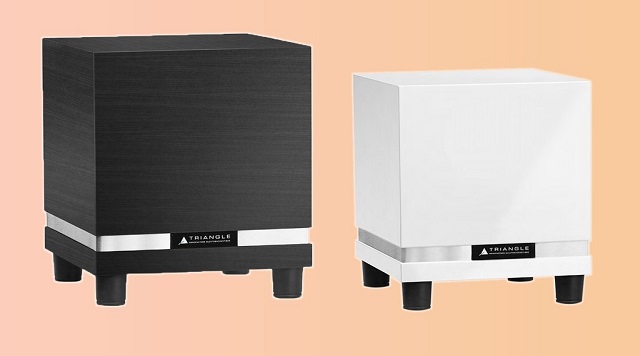 Subwoofer Thetis 340 và 300 mới của Triangle, dùng driver composite kết hợp cellulose và carbon