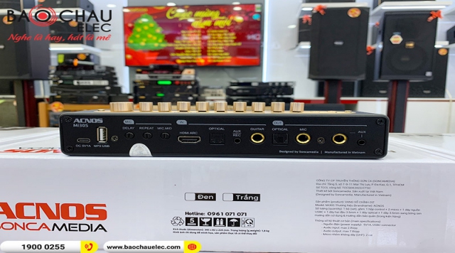 Những điều ai cũng thích ở vang số chỉnh cơ kèm micro Acnos Mi30S thế hệ mới