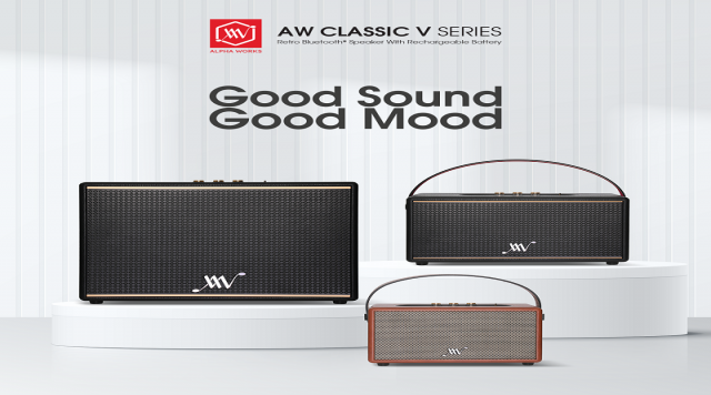 Alpha Works ra mắt loa bluetooth Classic V Series