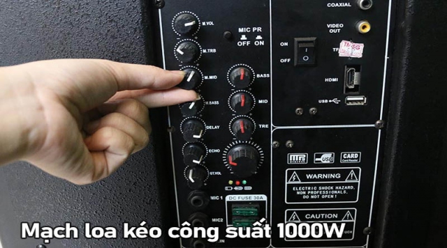 Mạch loa kéo công suất 1000W: khái niệm, đặc điểm nổi bật