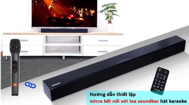 Hướng dẫn thiết lập micro kết nối với loa soundbar hát karaoke cực hay