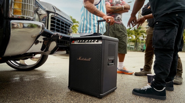 Marshall Bromley 750 Party Speaker – Loa kéo cao cấp với âm thanh 360° và hiệu ứng ánh sáng sống động