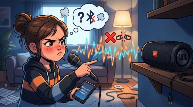 Tại sao micro không kết nối được với loa bluetooth?