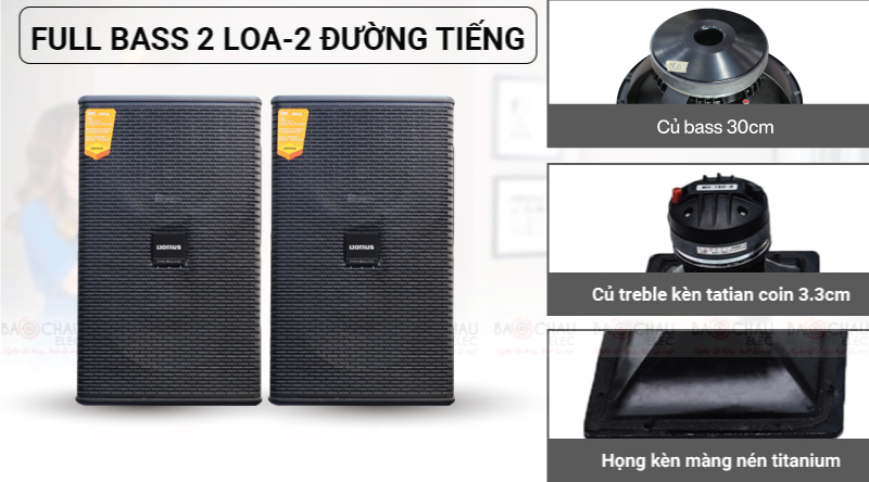 Loa karaoke Domus DK612 