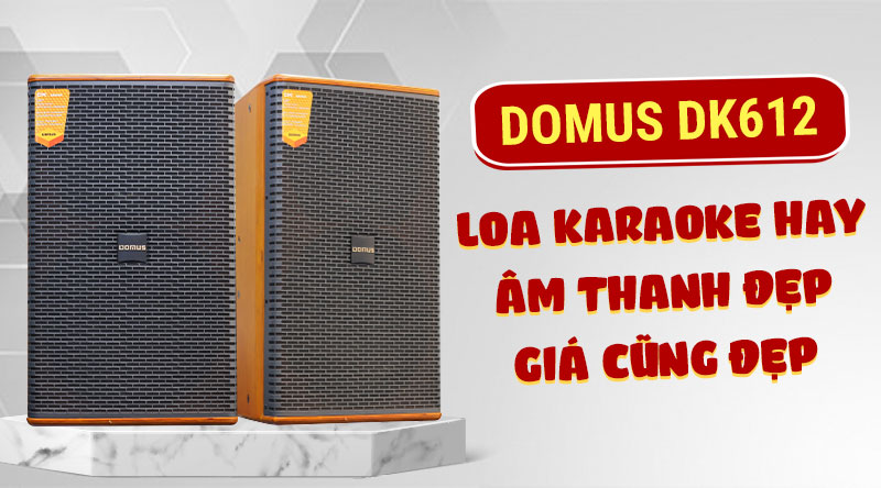 Loa karaoke Domus DK612 