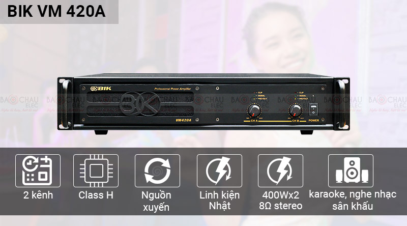 Cục đẩy công suất BIK VM 420