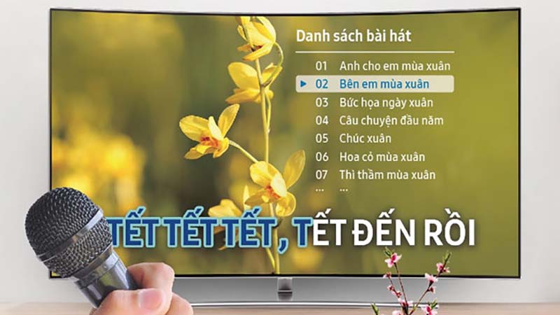 Hát karaoke trên smart TV