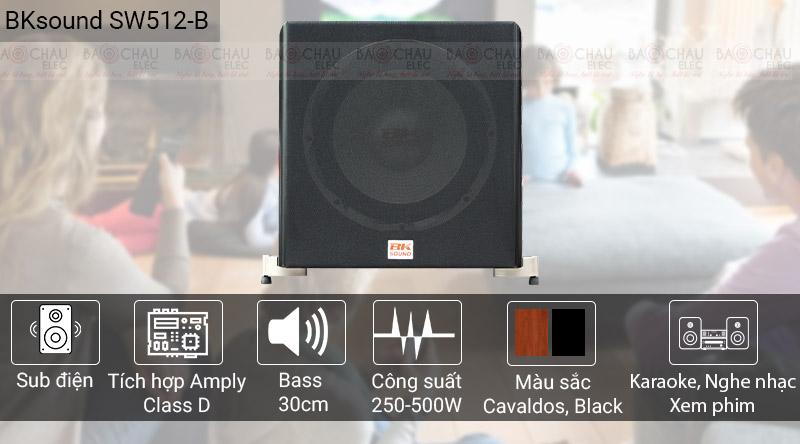 Loa sub BKSound SW512-B